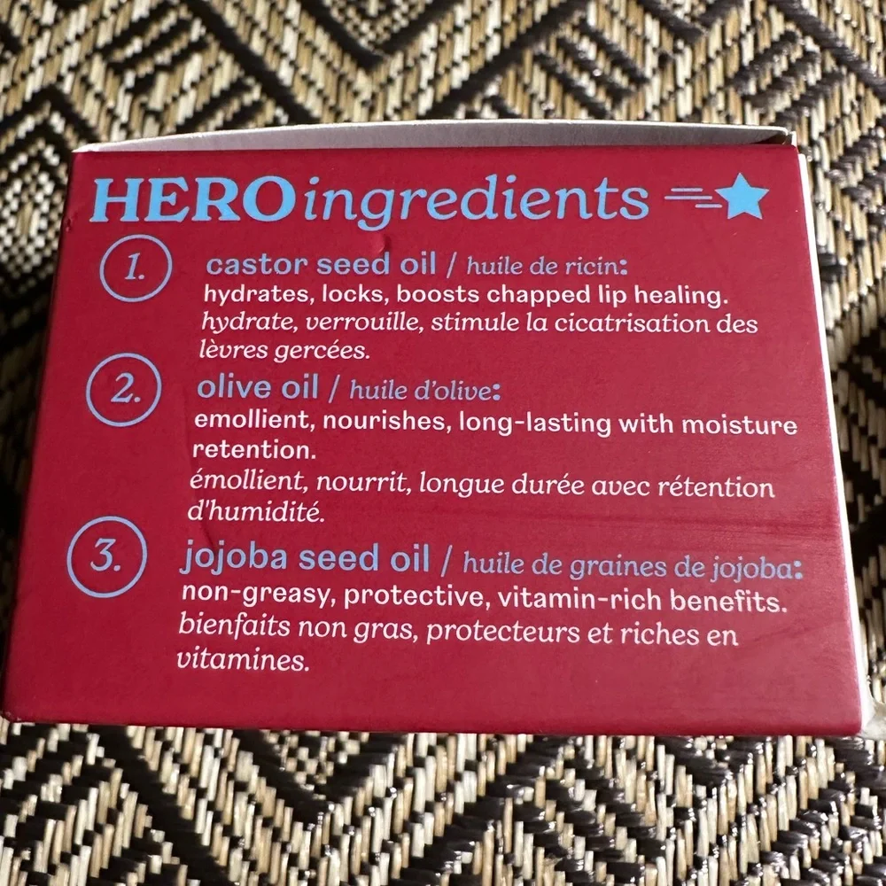 JUBEL Naturals Treatment Lip Mask Vanilla Cherry Vegan  Natural NWT